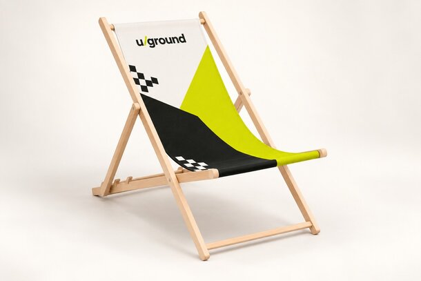 Holz-Liegestuhl – Designbeispiel