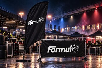 Team-Beachflag – Designbeispiel